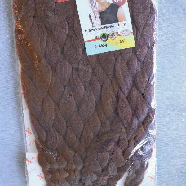 7X Pre-Stretched Braid 64 inches Color 30