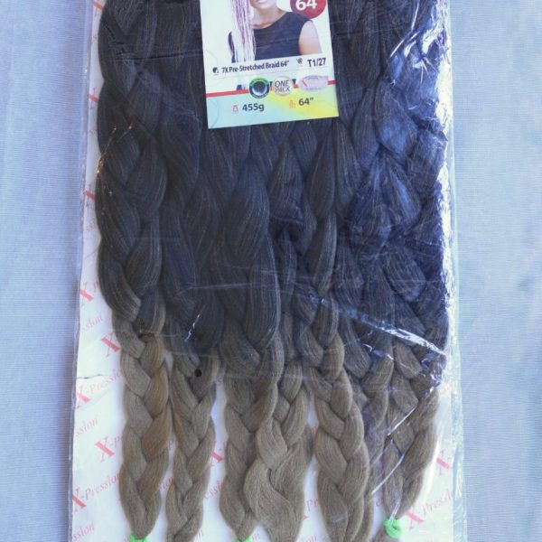 7X Pre-Stretched Braid 64 inches Color 1/27